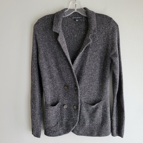 Banana Republic Sweaters - Banana Republic Double Breasted Cardigan Wool Blend Sweater Size S